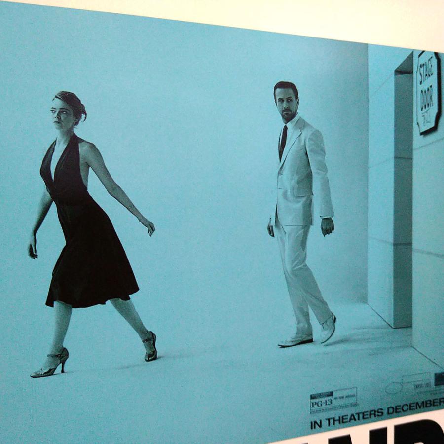 ララランド 映画ポスター LaLaLand US版 13×20インチ (33×50.8cm) ss2