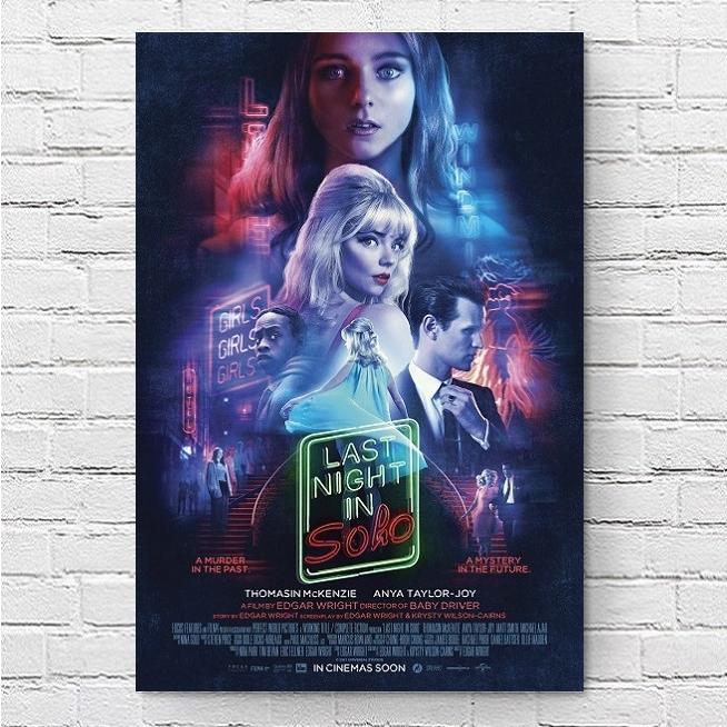 ラストナイトインソーホー 映画ポスター US版 11×17インチ (27.9