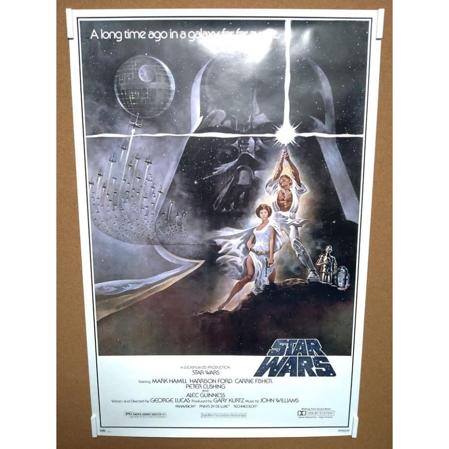 スターウォーズ 映画ポスター エピソード 4 新たなる希望 US版 スターウォーズ 映画ポスター エピソード 4 新たなる希望 US版