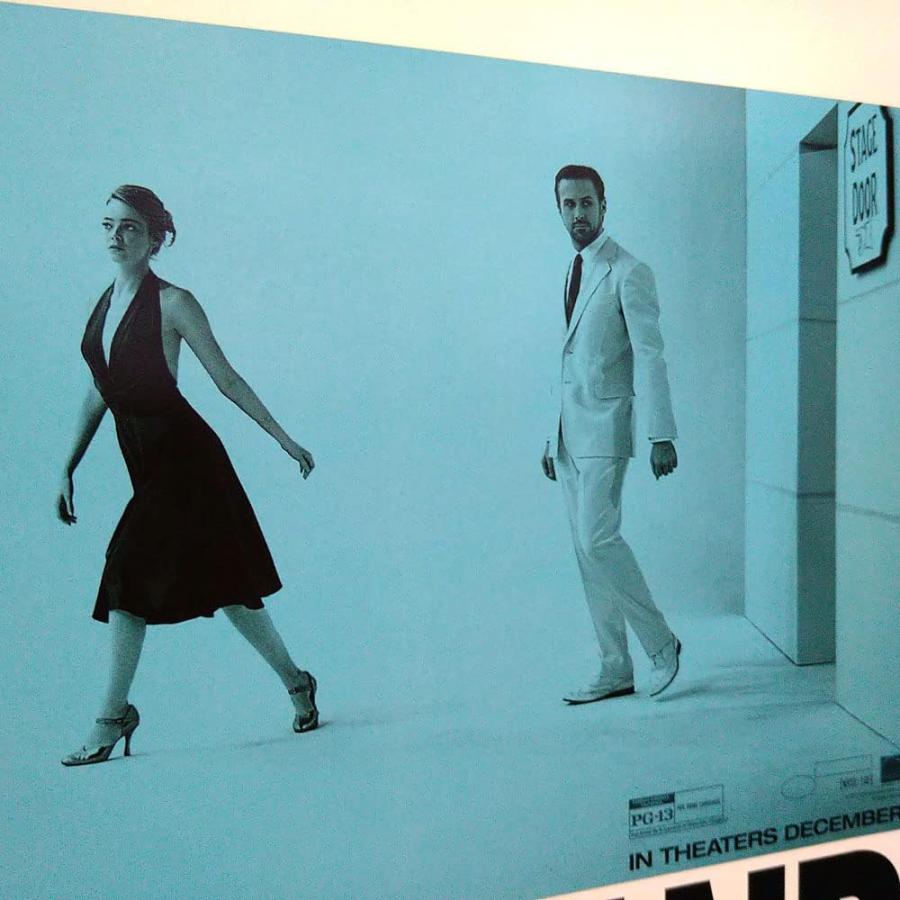 ララランド 映画ポスター 13×20inc (33cm×50.8cm) US版 ss2