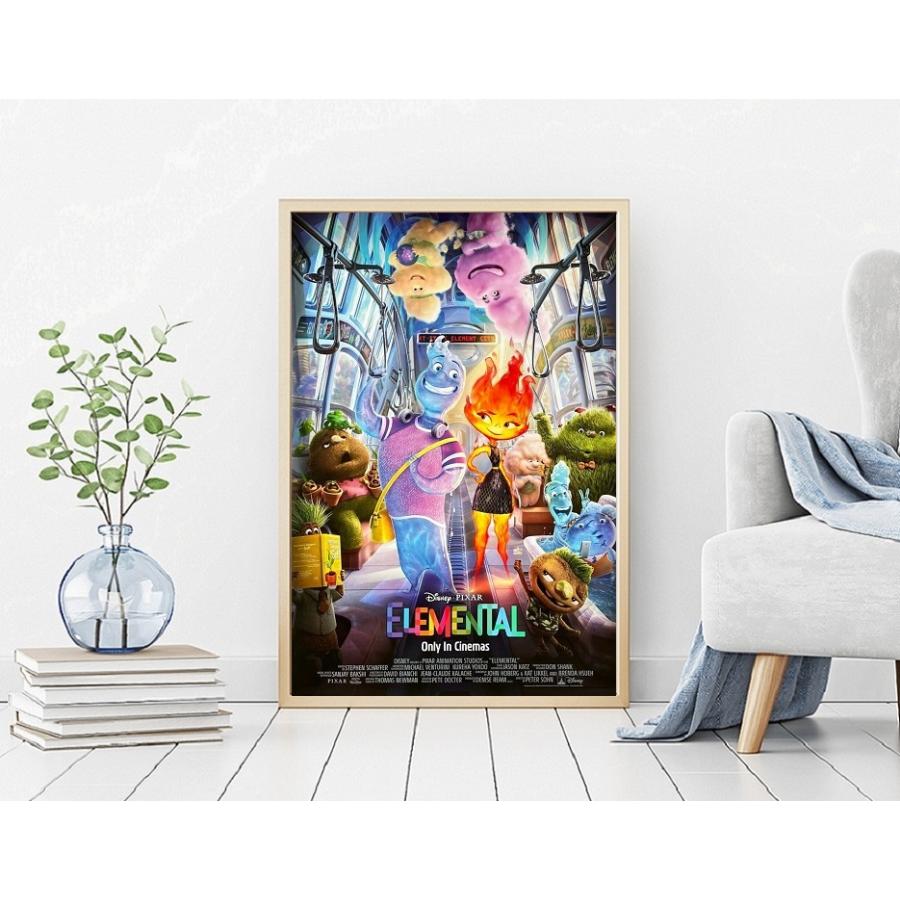 マイエレメント 映画ポスター ディズニー US版 両面印刷 27×40インチ (68.9×101.6cm) ds2USFINAL