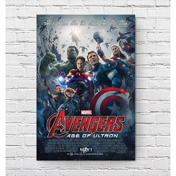 MARVEL MCU USポスター 額縁付き