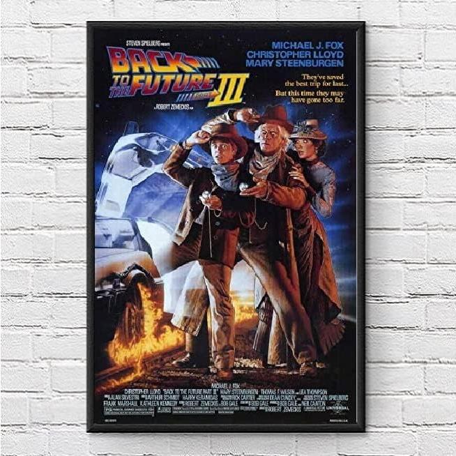 バックトゥザフューチャー 3 映画ポスター US版 11×17インチ バックトゥザフューチャー 3 映画ポスター US版 11×17インチ