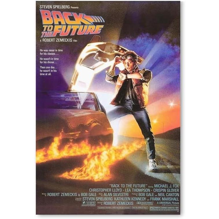 バックトゥザフューチャー 映画ポスター US版 11×17インチ (27.9×43.2