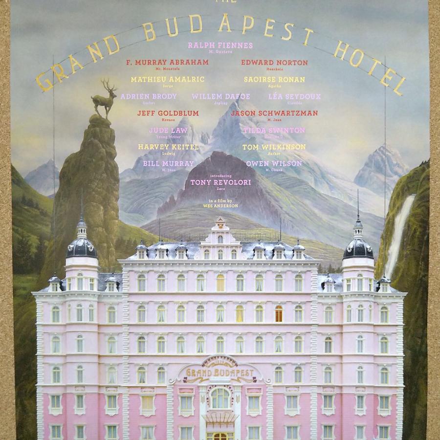 グランドブダペストホテル 映画ポスター US版 11×17インチ (27.9