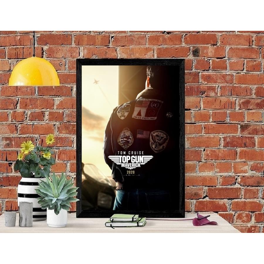 映画ポスター トップガン マーヴェリック US版 黒フレーム付き