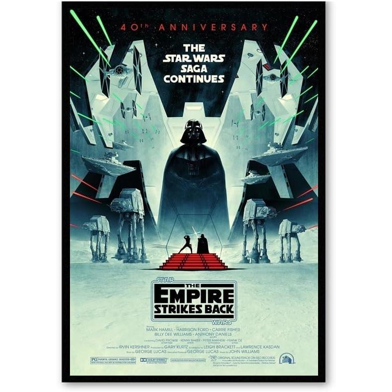 スターウォーズ エピソード5 映画ポスター 帝国の逆襲 40周年記念