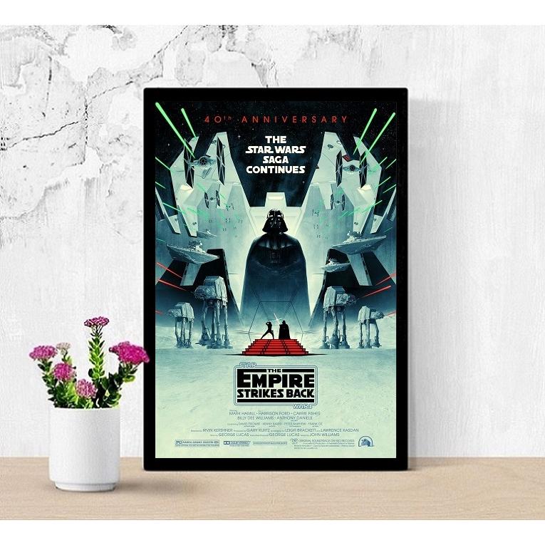 スターウォーズ エピソード5 映画ポスター 帝国の逆襲 40周年記念