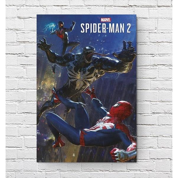スパイダーマン 2 映画ポスター マーベル US版 24×36インチ (61×91.5cm