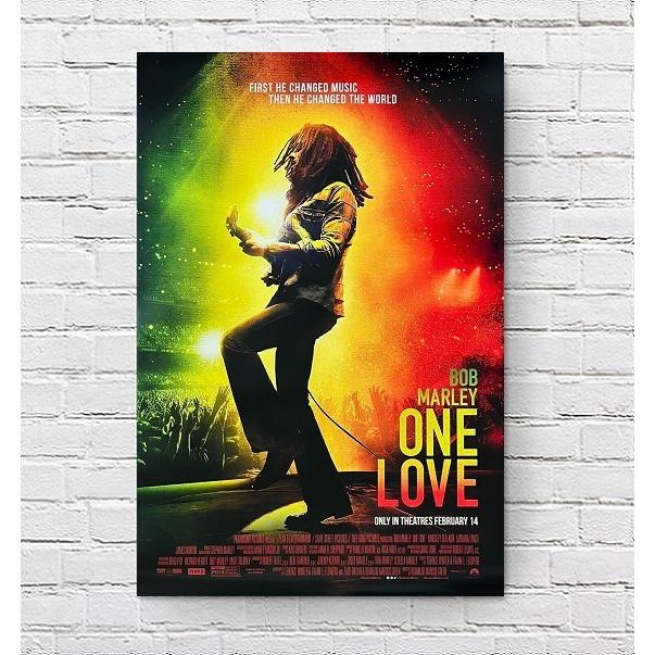 ボブマーリー ワンラブ 映画ポスター US版 両面印刷 27×40インチ (68.9 