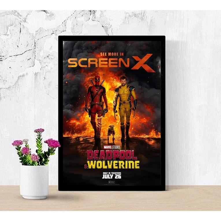 映画館用ポスター デッドプール&ウルヴァリン US版 約102cm×69cm