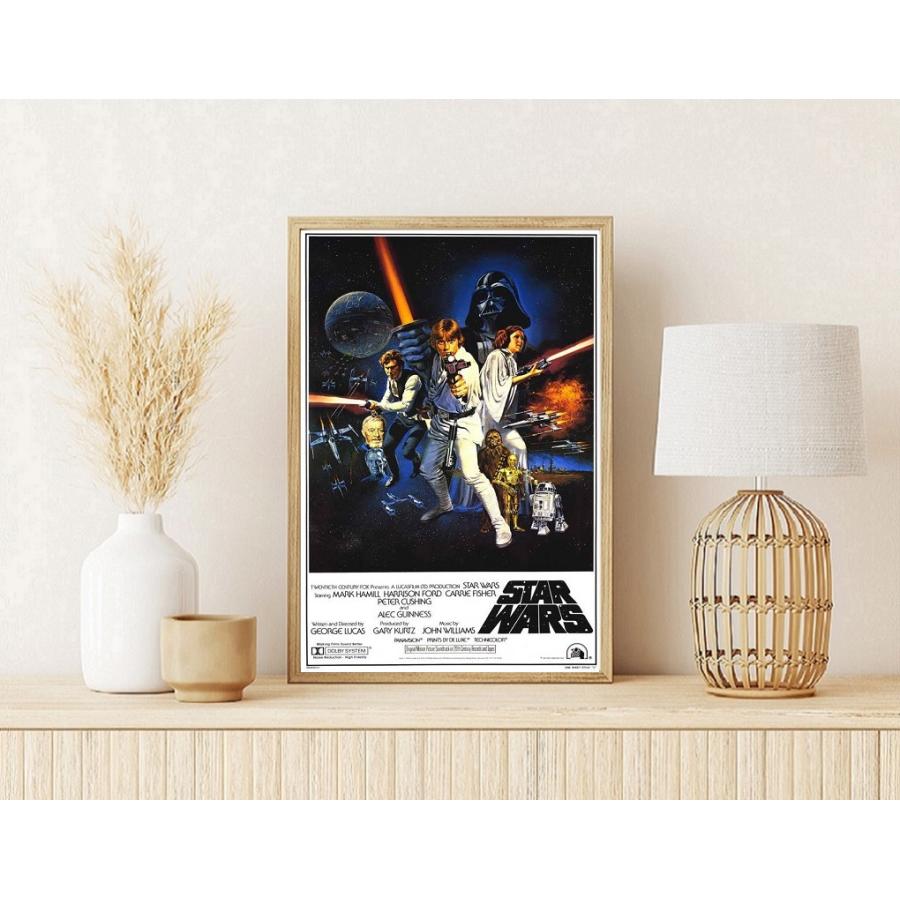 スターウォーズ エピソード4 映画ポスター 新たなる希望 US版 11×17