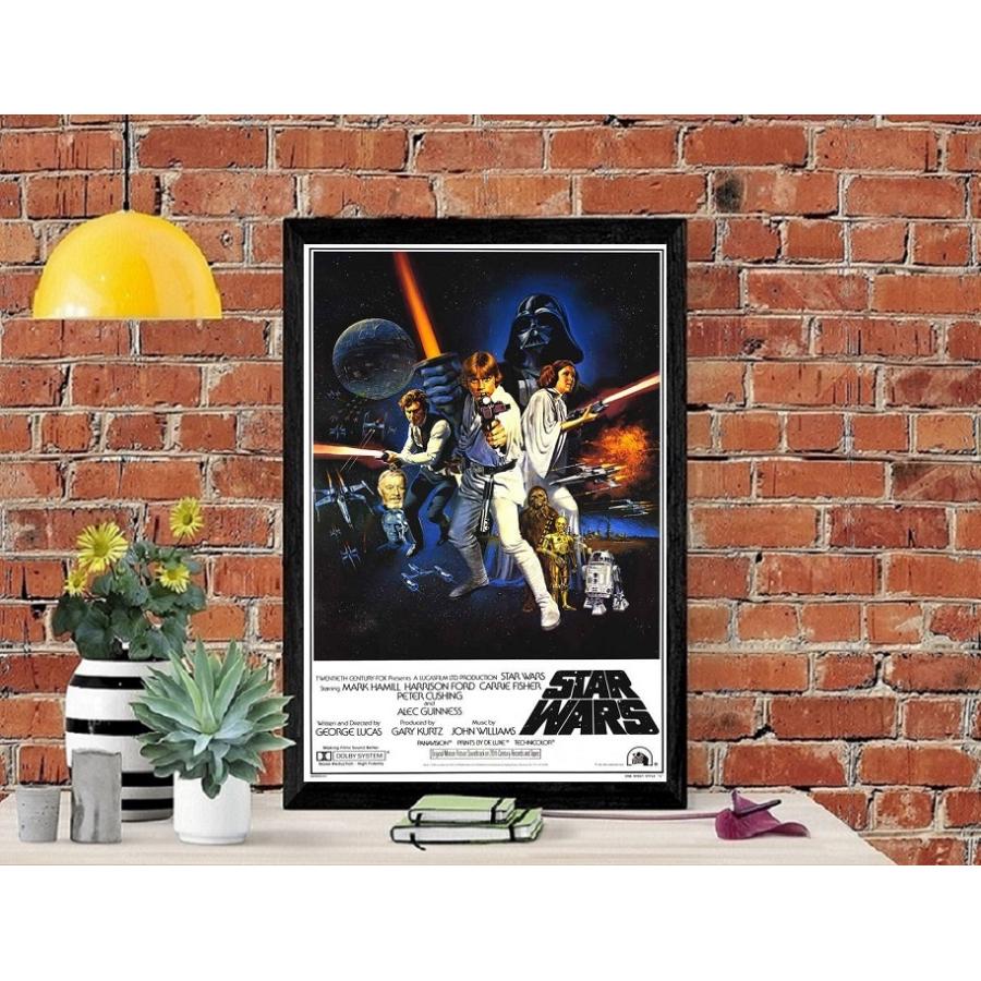 スターウォーズ エピソード4 映画ポスター 新たなる希望 US版 11×17