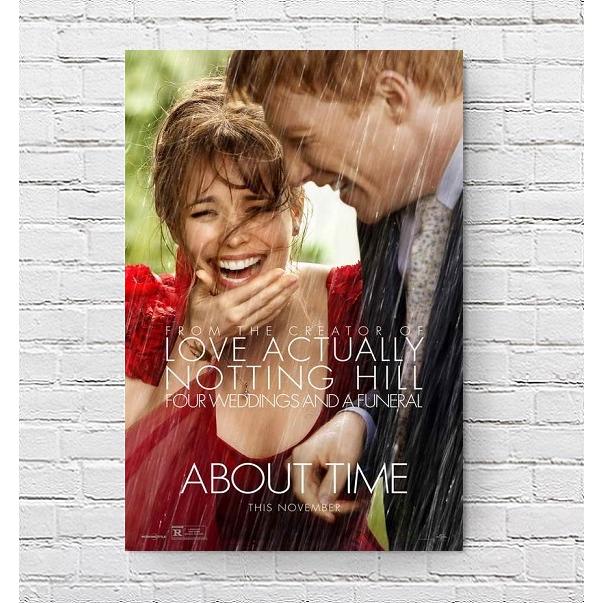 アバウトタイム 映画ポスター 愛おしい時間について US版 11×17インチ