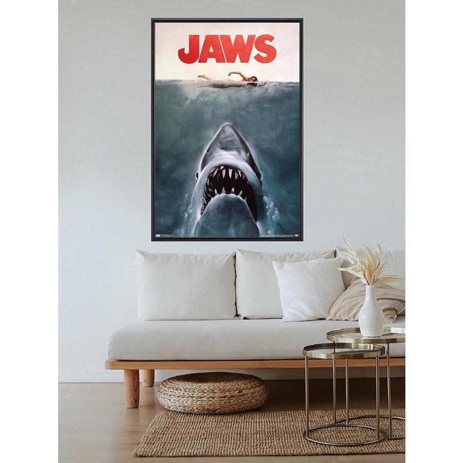 ジョーズ 映画ポスター JAWS US版 24×36インチ (61×91.5cm) of2