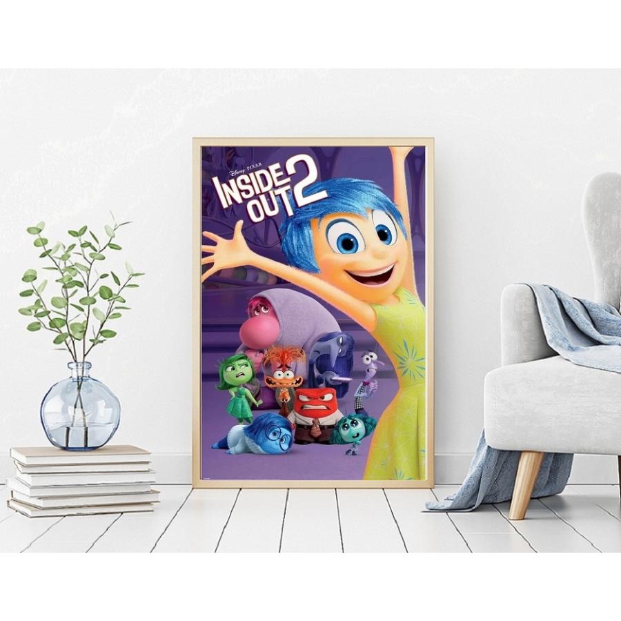 インサイドヘッド 2 映画ポスター ディズニー US版 24×36インチ