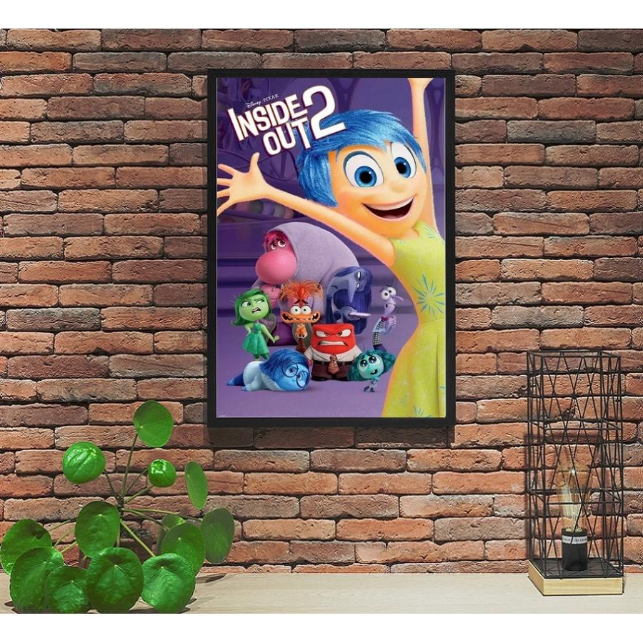 インサイドヘッド 2 映画ポスター ディズニー US版 24×36インチ