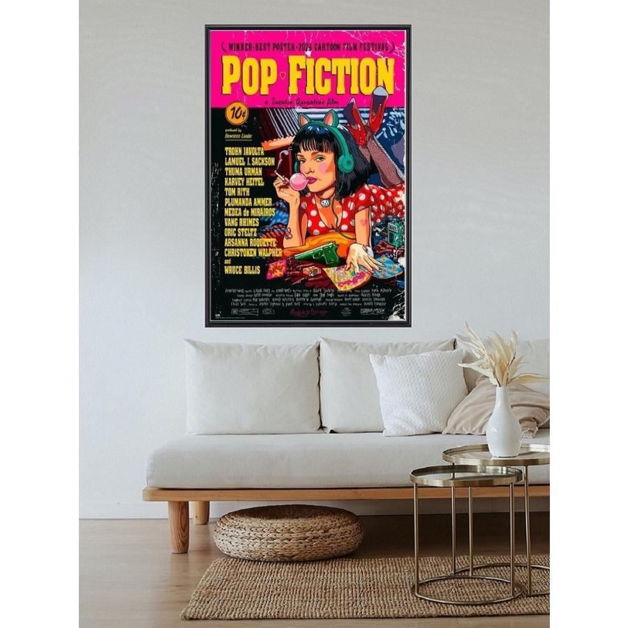 パルプフィクション 映画ポスター ポップフィクション US版 24×36