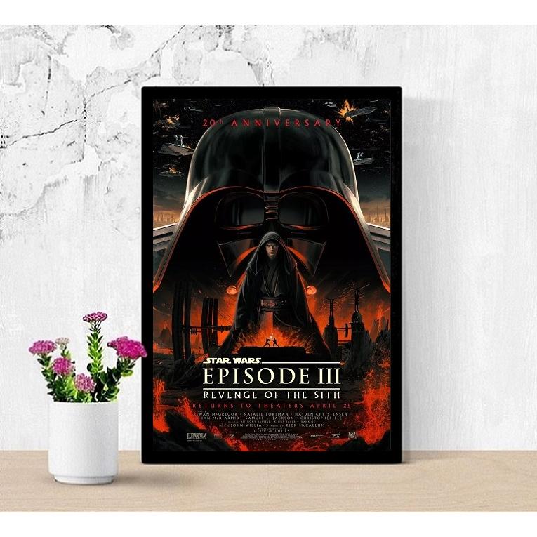 e*x様 スターウォーズ　エピソード3 シスの復讐　20周年　11×17インチ スターウォーズ エピソード 3 シスの復讐 映画ポスター 20周年