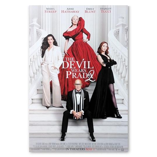 プラダを着た悪魔 2 映画ポスター US版 11×17インチ (27.9×43.2cm) mp2