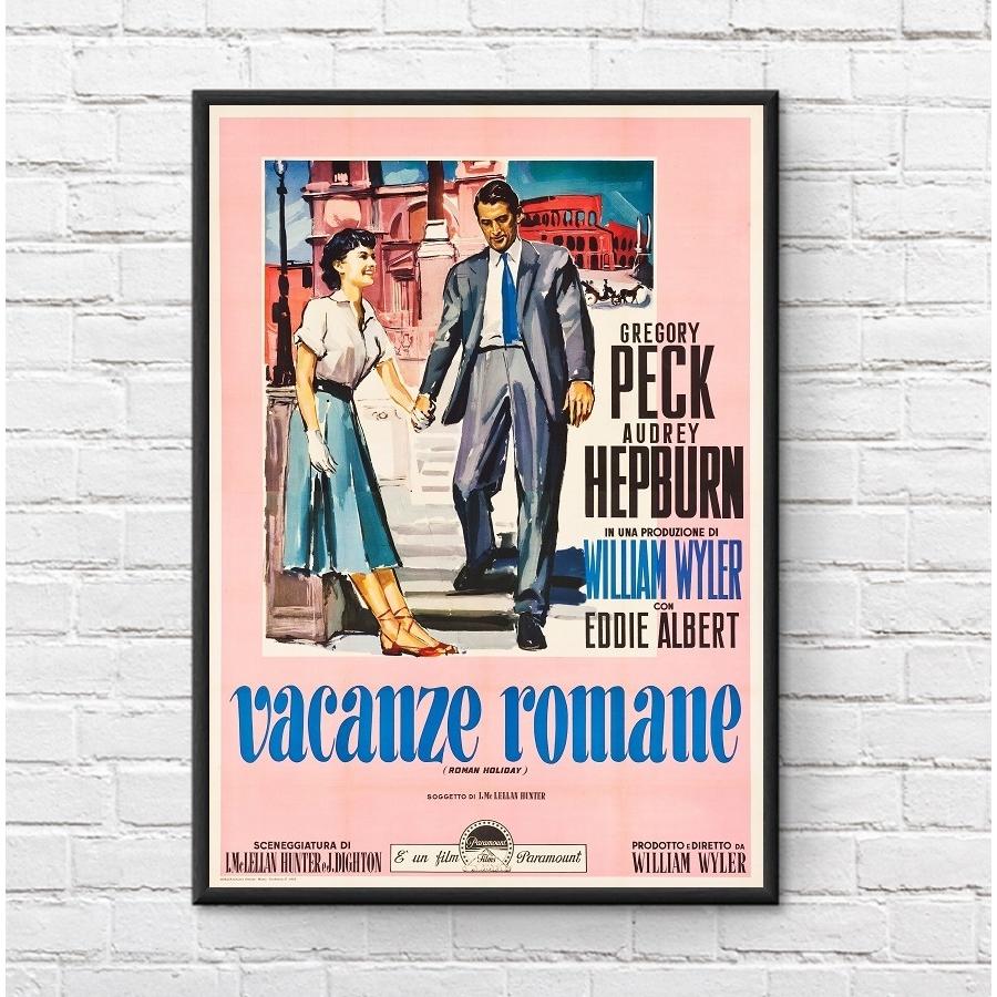 ヴィンテージ 映画ポスター ローマの休日 A3サイズ Ita版 As6 Javatohoku Com