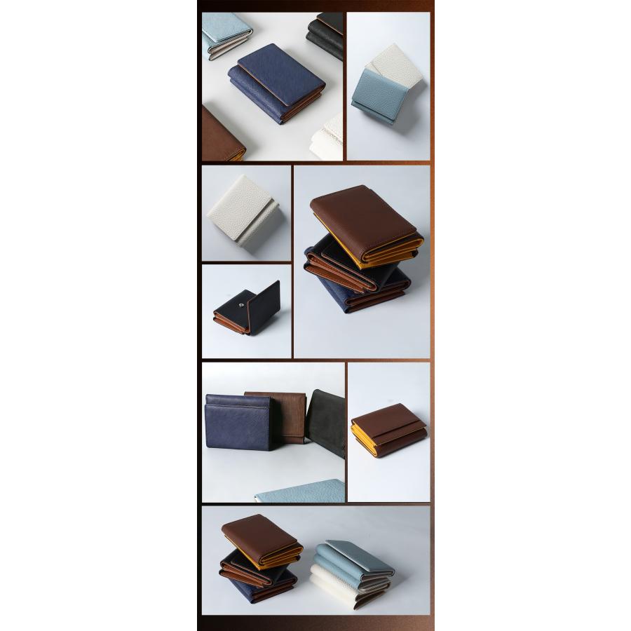 財布 本革 三つ折り財布 ウォレット メンズ レディース コンパクト ビジネス 小銭入れ レザー 大容量 レザーウォレット カードケース 牛革 ICカード高級ミニ |  | 17