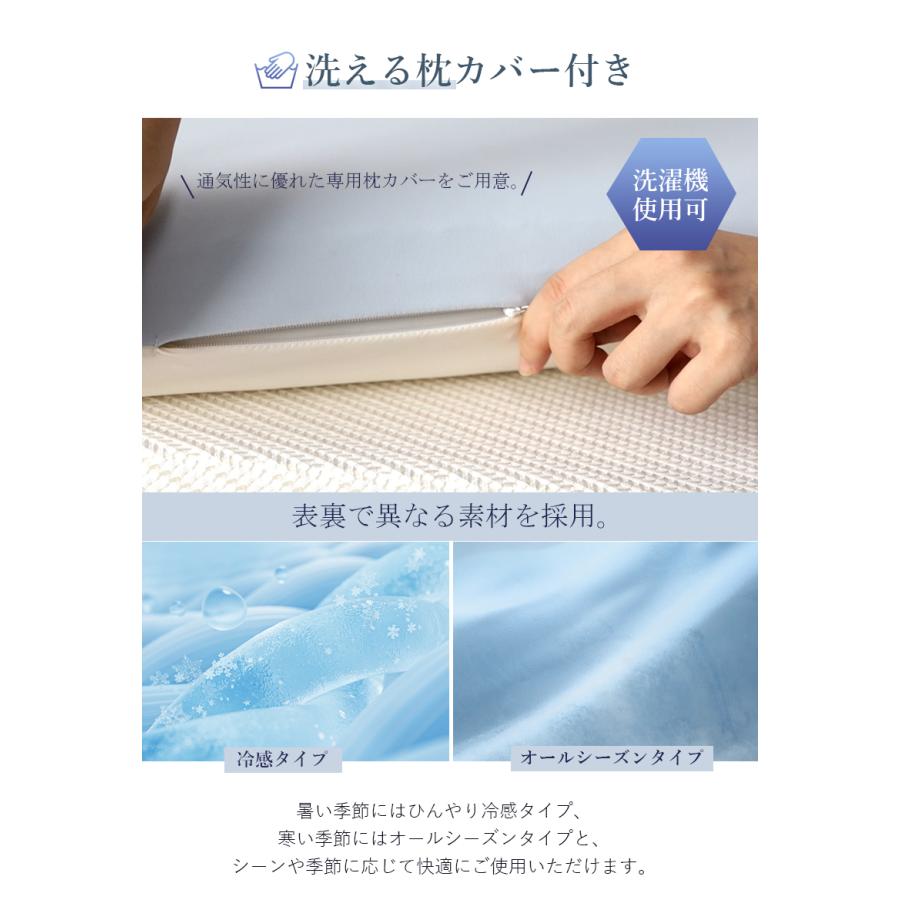 理学療法士推薦 枕 低反発枕 三層構造 体圧分散 まくら 快適睡眠 快眠まくら 通気カバー 仰向け・横向き対応 うつ伏せ対応 フィット  肩こり対策 安眠 DSM3 |  | 15