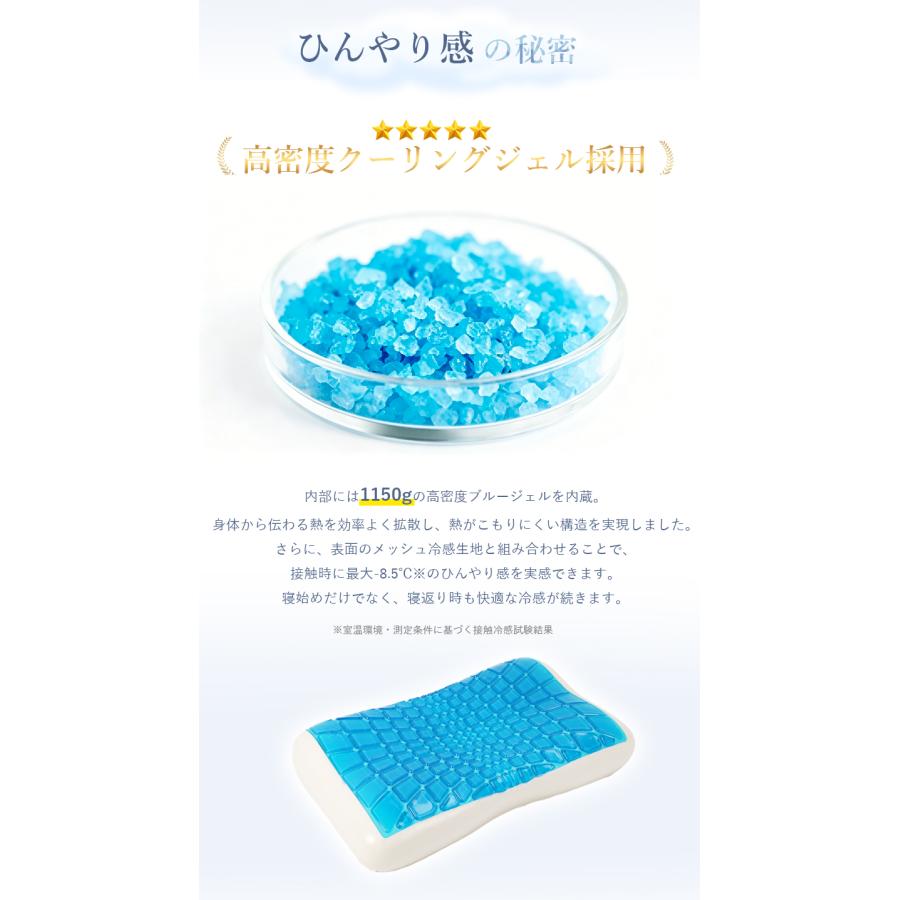 枕 快眠 氷枕 冷感枕 氷まくら ひんやり枕 アイス枕 安眠 夏 ひんやり 首を支える 安眠枕 低反発 接触冷感まくら カバー付き 冷感 暑さ対策 夏 肩こり |  | 05