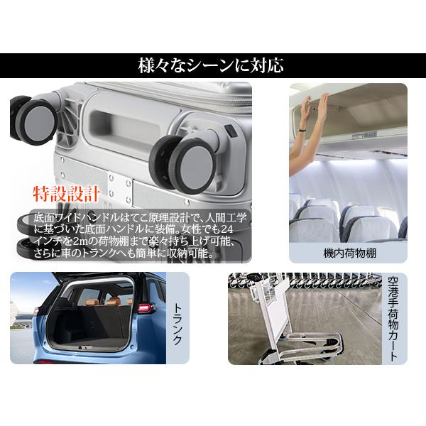 限定】500 円 OFFクーポン！スーツケース フロントオープン 片開き