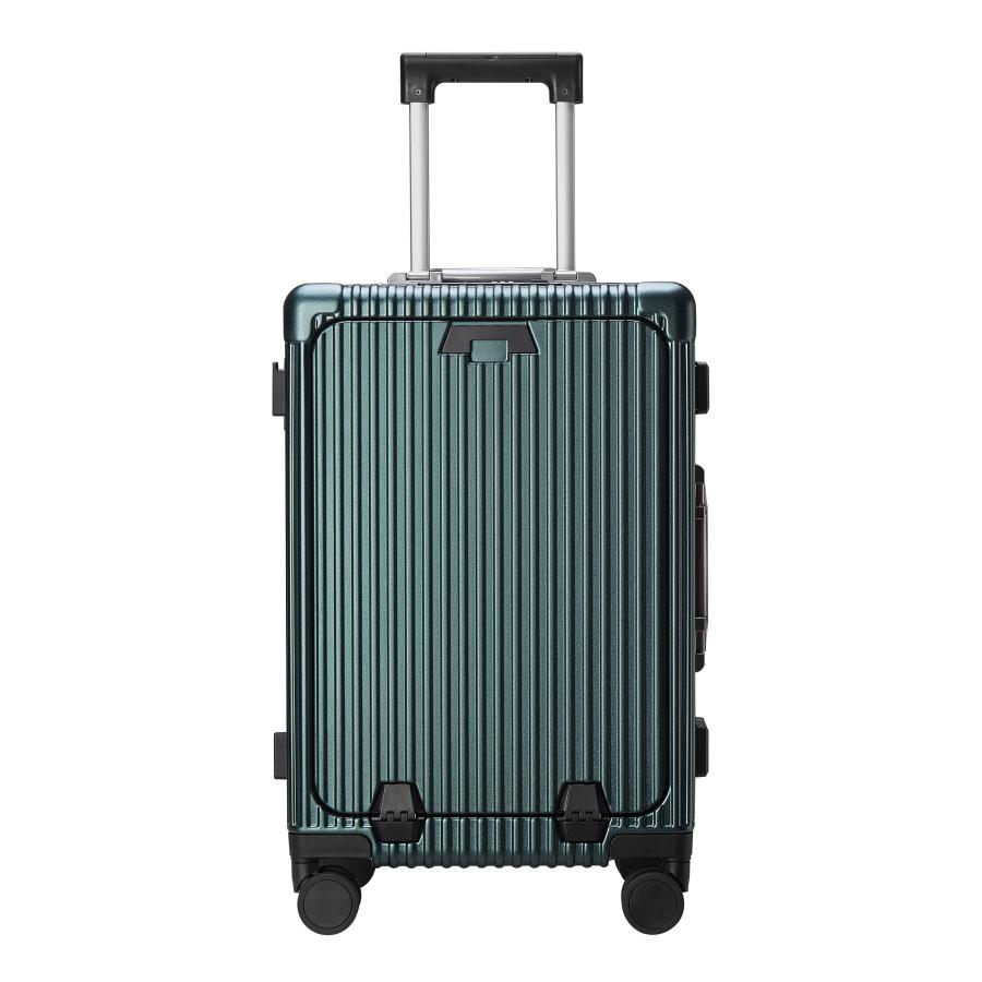 スーツケース キャリーバッグ フロントオープン キャリーケース 機内持