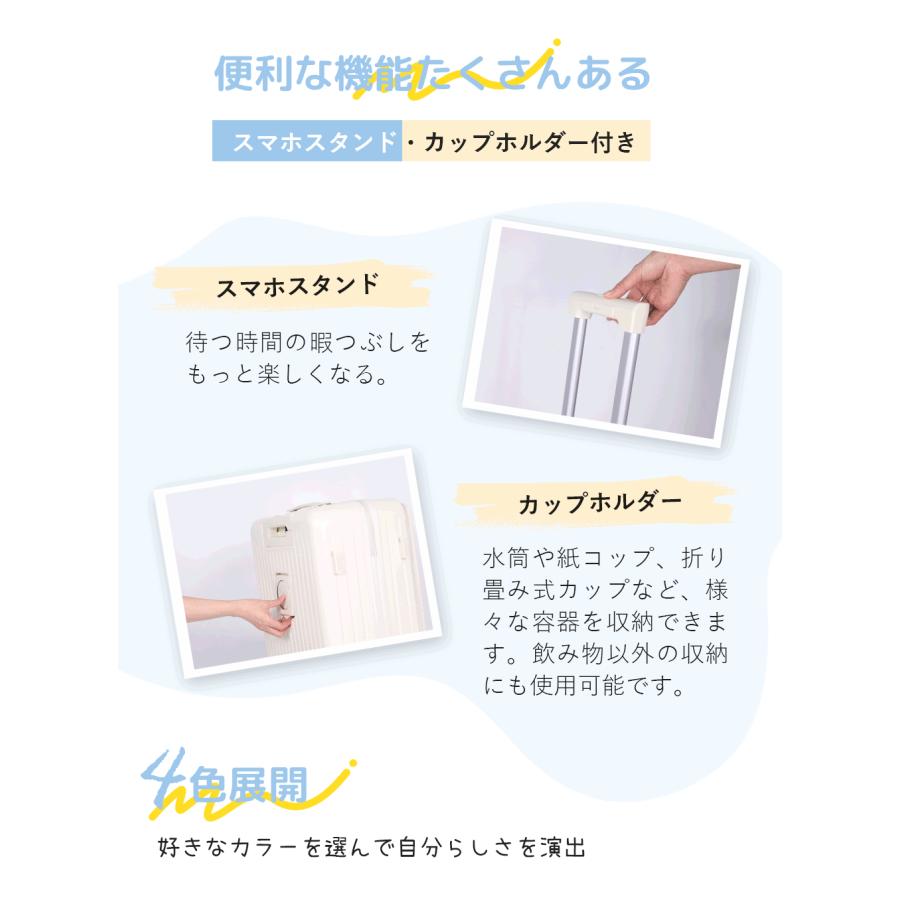 スーツケース 機内持込み キャリーケース キャリーバッグ TSAロックSML