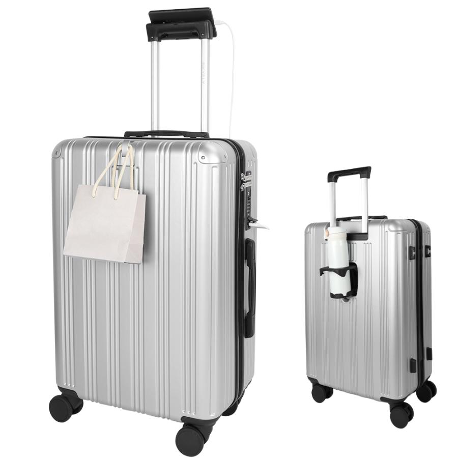 ★CA監修超軽量デザイン★スーツケース 機内持ち込み S 軽量 頑丈 キャリーケース TSAロック 大型 Lサイズ 大容量 ファスナー キャリーバッグ Z201 |  | 19