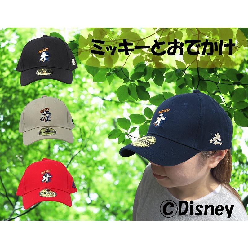 ディズニー ミッキーマウス 刺繍 ローキャップ キャップ 帽子 ブラック レッド ベージュ ネイビー Mknx Tomokuni トモクニ Online Shop 通販 Yahoo ショッピング
