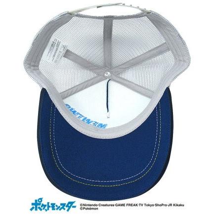ポケットモンスター メッシュキャップ キッズ ポケモン 子供用 帽子 メッシュ 54cm ブラック ネイビー Pmnx Tomokuni トモクニ Online Shop 通販 Yahoo ショッピング