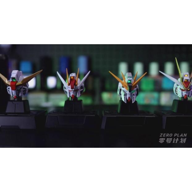 ZeroPlan Hi-νガンダム用 ヘッド改造パーツ 四種セット DXバージョン
