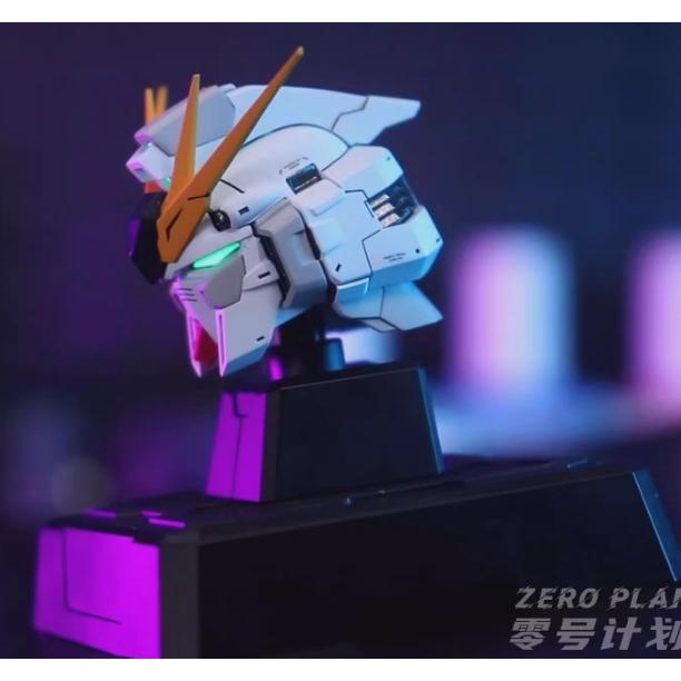 ZeroPlan Hi-νガンダム用 ヘッド改造パーツ 四種セット DXバージョン