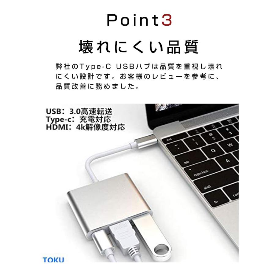 mhl変換アダプタ Type-C to HDMI変換アダプタ,XVZ USB C HDMI 多機能