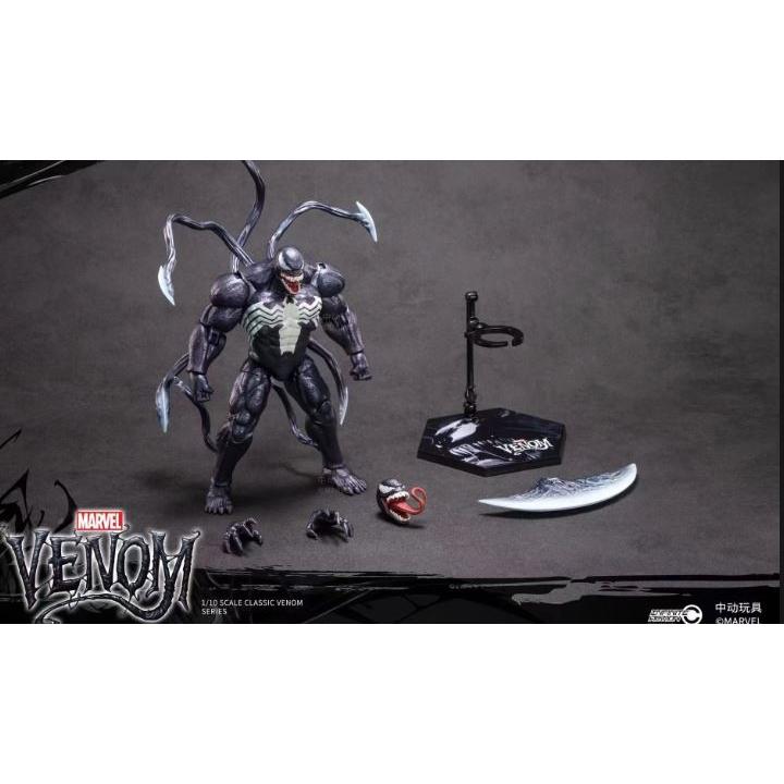 中動玩具 ヴェノム Venom フィギュア 可動 1/10 スケール 中動玩具 ヴェノム Venom フィギュア 可動 1/10 スケール