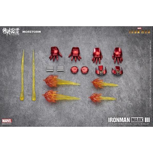 御模道 アイアンマン マーク3 1/9スケールプラモデル DX版 IRON 御模道 アイアンマン マーク3 1/9スケールプラモデル DX版 IRON