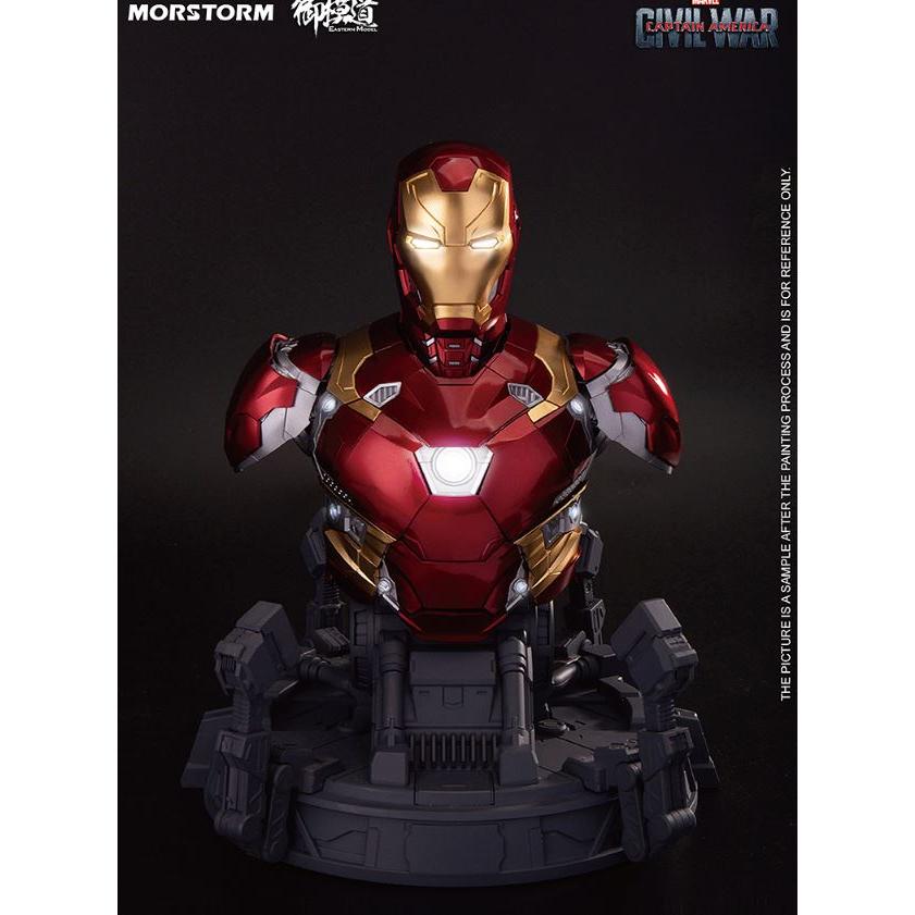 アイアンマン マーク46 MARK46 バストプラモデルキット MORSTORM＆御模道（E-Model）Iron Man MK46 胸像 組み立て式  : ymdmk46 : TOMOMIストア - 通販 - Yahoo!ショッピング