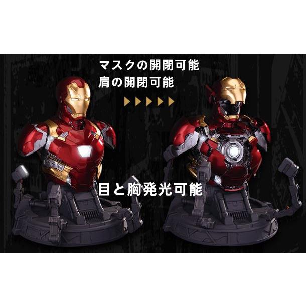 アイアンマン マーク46 MARK46 バストプラモデルキット アイアンマン マーク46 MARK46 バストプラモデルキット