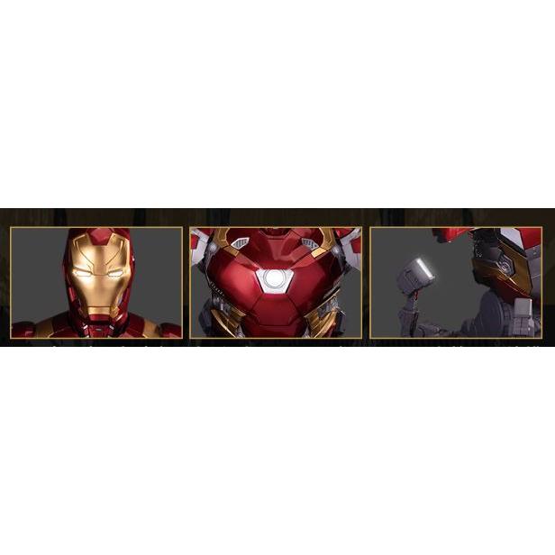 アイアンマン マーク46 MARK46 バストプラモデルキット MORSTORM＆御模道（E-Model）Iron Man MK46 胸像 組み立て式