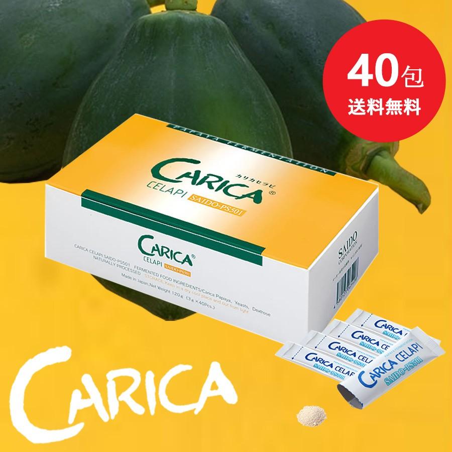 カリカセラピ40包 送料無料 パパイア発酵食品 カリカセラピ株式会社 