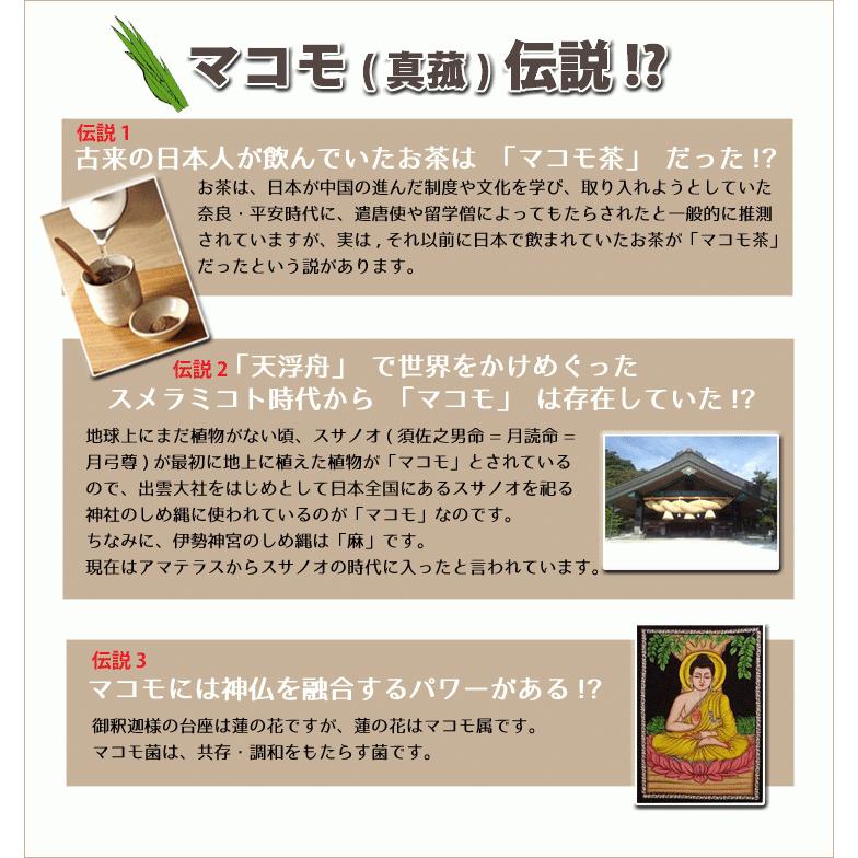 マコモ190g 真菰を発酵粉末化した健康茶 真菰茶 マコモ 株式会社