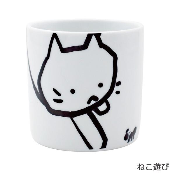 猫雑貨 Shinzi Katoh ねこ 330ml ロックカップ 同柄２個セット 選べる ２柄｜tomonyanshop2｜03