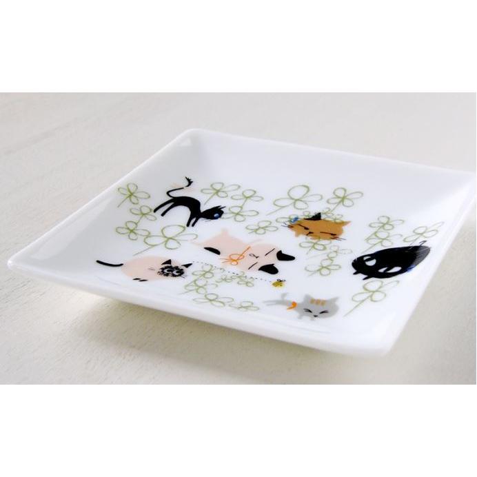 猫陶器皿 5枚セット　作家物匠シリーズ imgrc0131285900.jpg