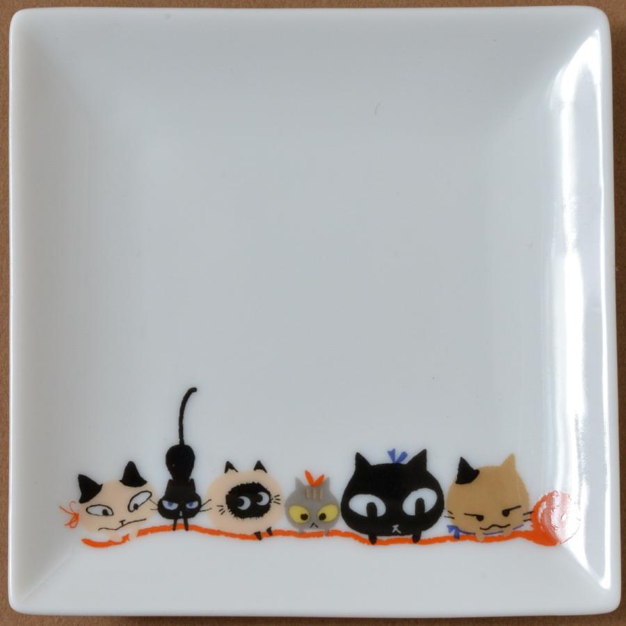 猫の陶器ドールセット sen｜twin cats ねこの置物（陶器）【インテリア】【プレゼント