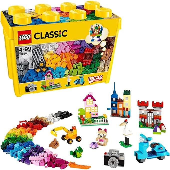 レゴ (LEGO) おもちゃ クラシック 黄色のアイデアボックス スペシャル 男の子 女の子 子供 玩具 知育玩具 誕生日 プレゼント ギフト レゴブロック 10698 4歳 〜 | 