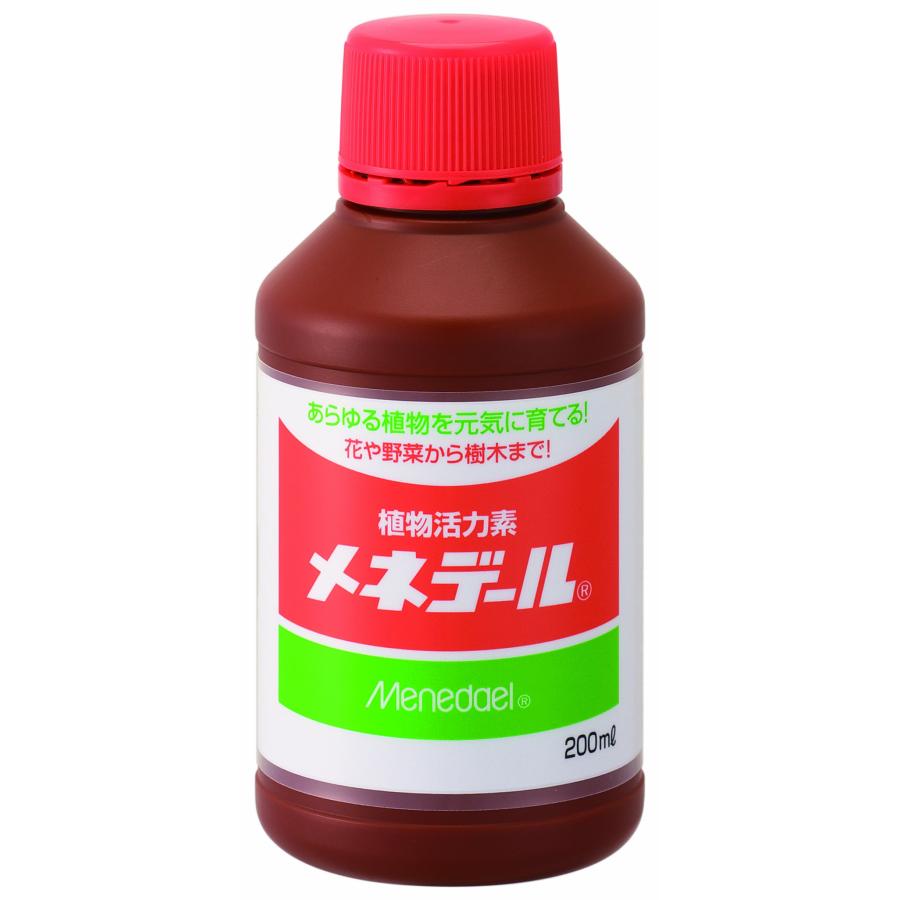 メネデール 植物活力剤 栄養剤 200ml 植物を元気に育てる 花から野菜から植木まで 100倍希釈 1955年発売（Yahoo!・トモポリYahoo!店）