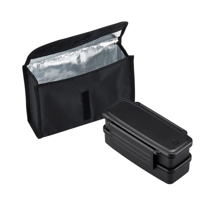 OSK お弁当箱 2段 860ml 大きめ お弁当袋付 箸付 防汚 大人用 OSK お弁当箱 2段 860ml 大きめ お弁当袋付 箸付 防汚 大人用